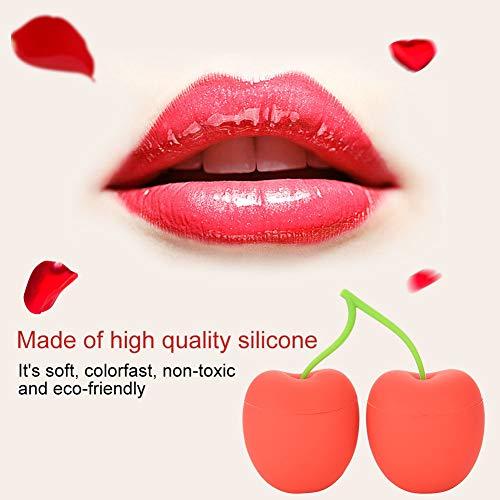 Qiterr Qiterr Lips Enhancer Plumper Tool, Lip Plumper Device Enhancer, Quick Lip Plumper Enhancer, Women Lip Plumper Portable CherryShaped Enhancer Enhancement Device Beauty Tool