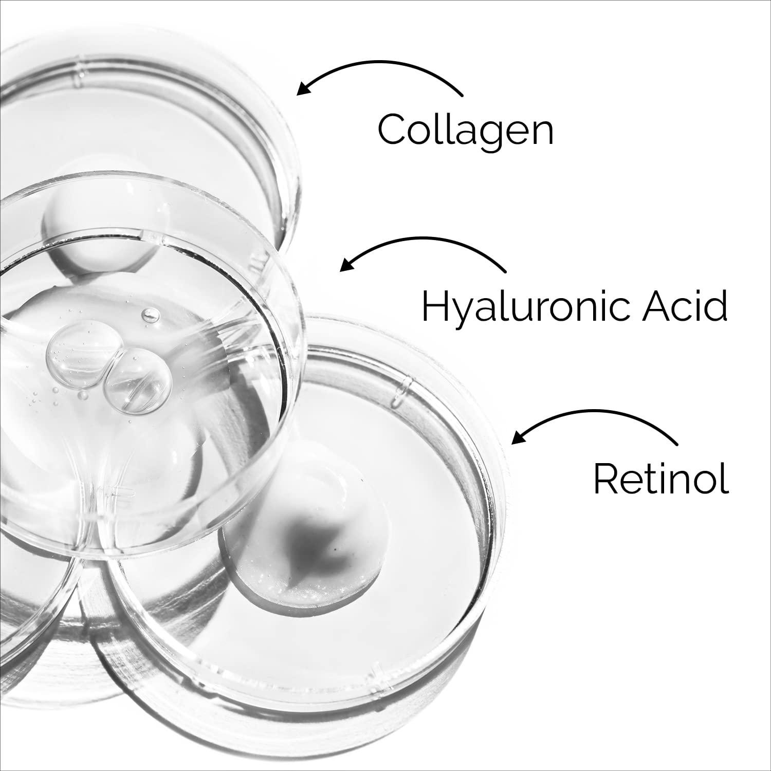 ACTIVSCIENCE ACTIVSCIENCE Neck Firming Cream - Natural Anti-Aging Facial Moisturizer with Retinol Collagen & Hyaluronic Acid - Day & Night Anti-Wrinkle Cream - Firming, Hydrating Face Cream