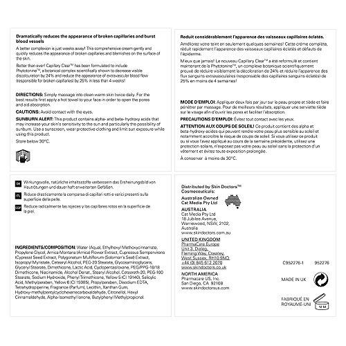 Skin Doctors Skin Doctors Capillary Clear, Broken Capillary Formula, 1.7 fl oz (50 ml)