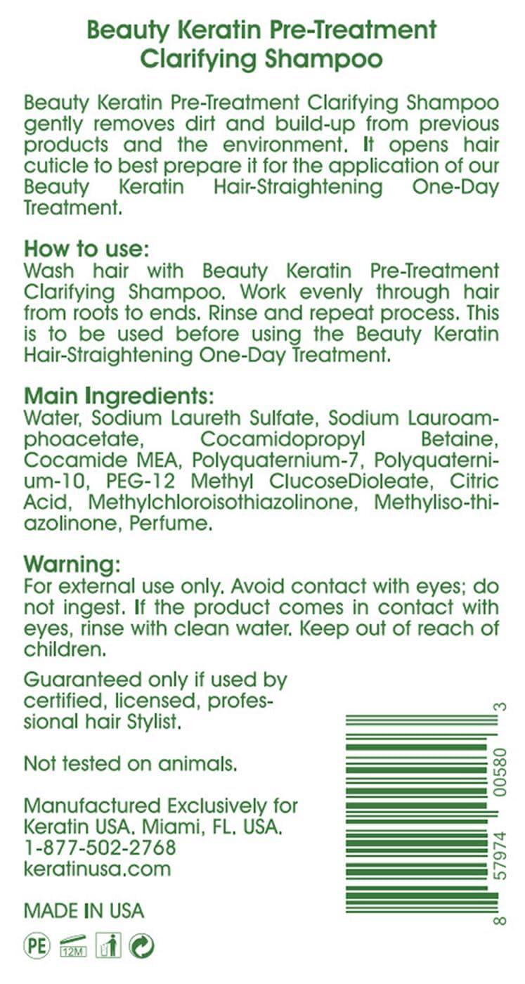 KERATIN USA HAIR STRAIGHTENING PRODUCTS Gold Keratin Hair Straightening Duo: One-Day Treatment 16oz and FREE Activator 8oz