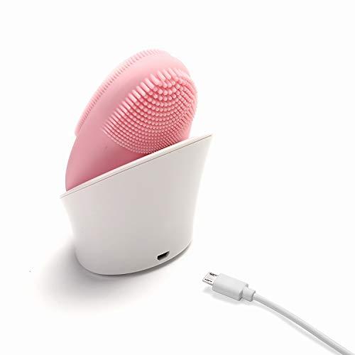 Yasmeen Skincare Co. Sonic Facial Cleansing Brush, Waterproof Electric Face Cleansing Brush Device for Deep Cleaning|Gentle Exfoliating|Massaging,Rechargeable,Yasmeen Skincare Co.