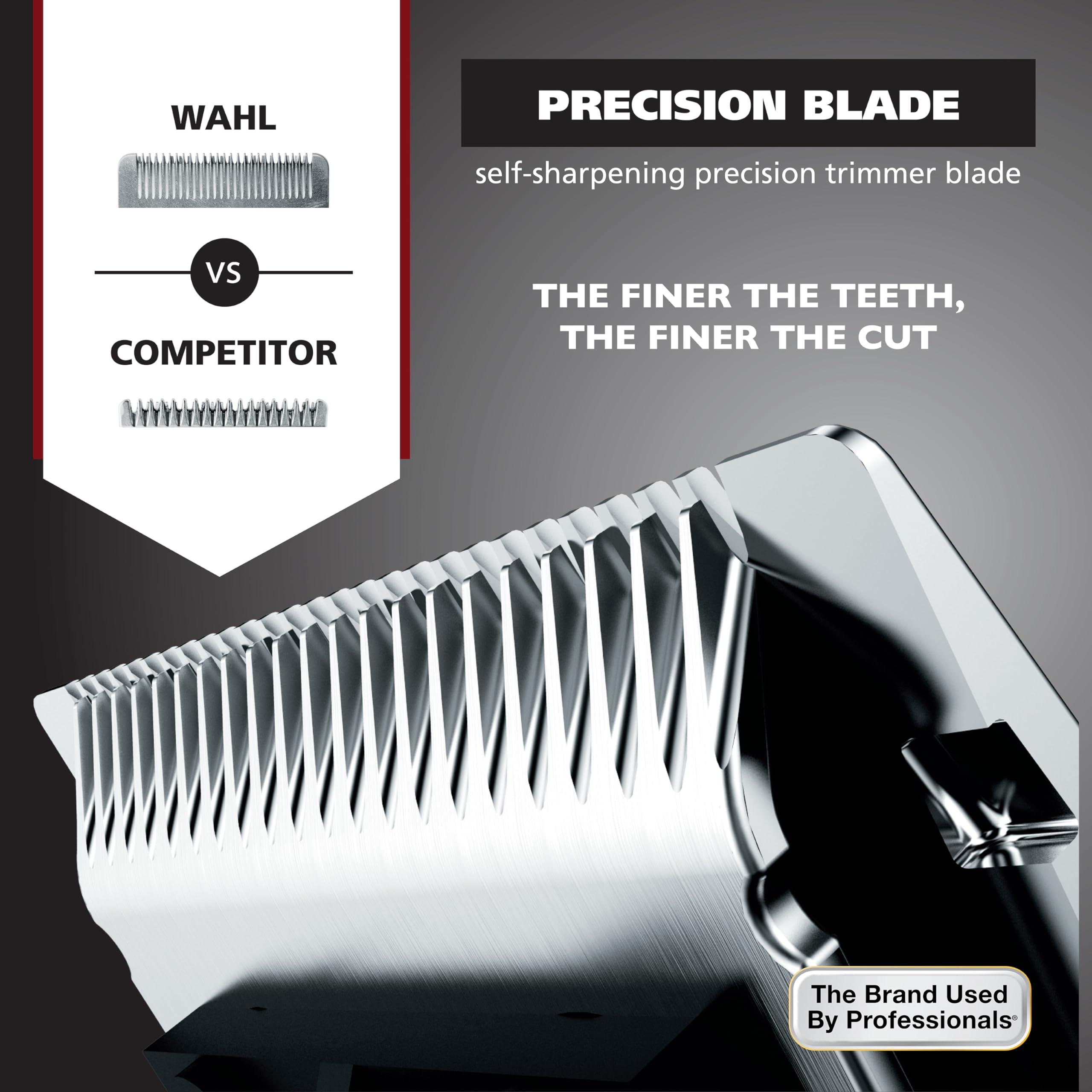 Wahl Wahl Groomsman Pro All in One Beard Trimmer for Men, Mens Beard Trimmer Rechargeable Cordless Hair Trimmer, Includes 3 Attachment Heads for Beard, Nose, & Ear Hair Trimming - Model 5617