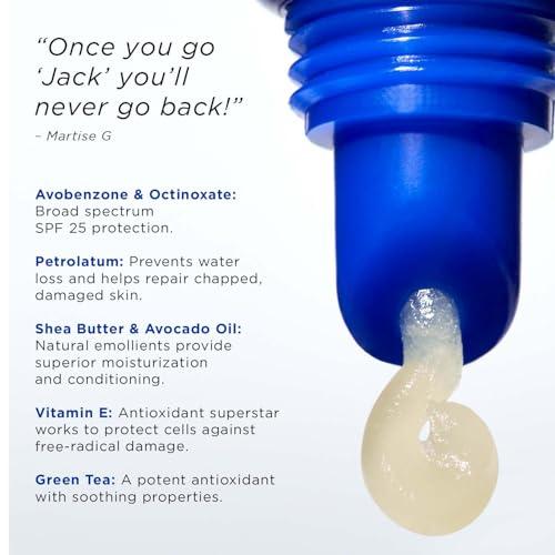 Jack Black Jack Black , Intense Therapy Lip Balm SPF 25, 0.25 Ounce, Grapefruit/Ginger