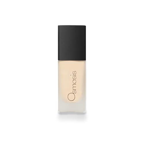 OSMOSIS Osmosis Flawless Foundation, Lightweight Liquid Makeup, Medium To Full Coverage, Matte Finish, 10 Shades, Sand 1 Fl Oz