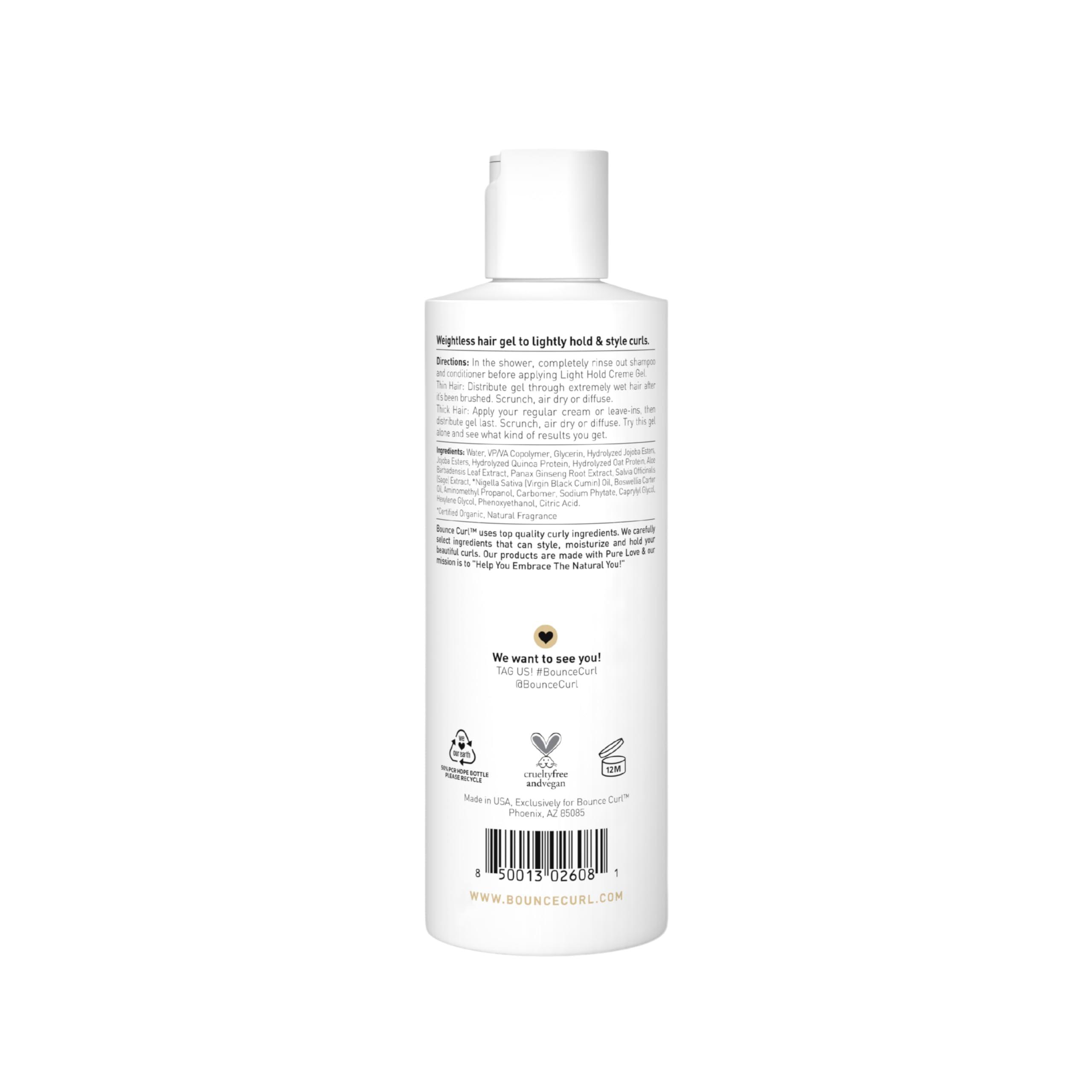 Bounce Curl Bounce Curl Light Creme Hair Gel Lotion (8oz)