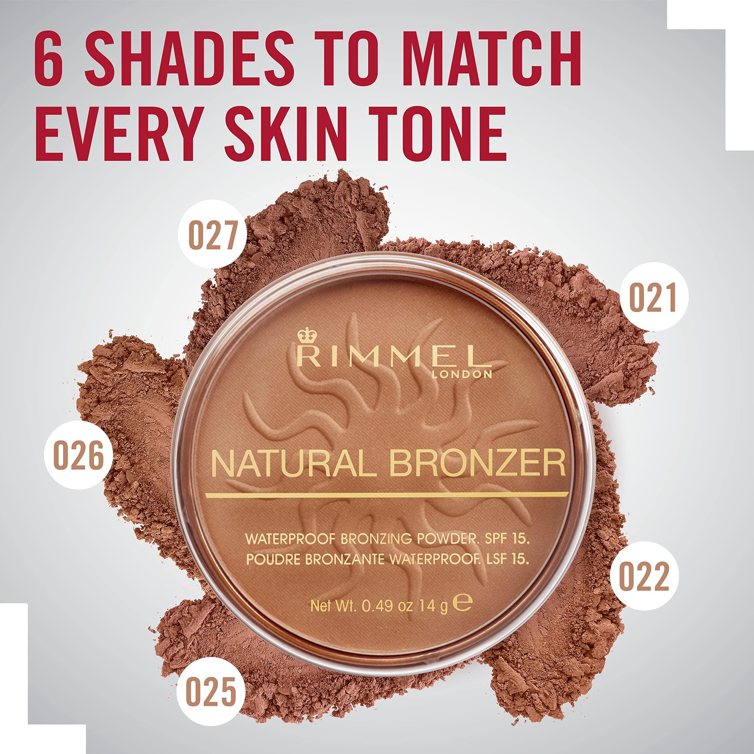Rimmel London Rimmel London Scandaleyes 001 Black Eyeliner & Natural Bronzer 022 Sun Bronze Bundle, 0.04oz & 0.49oz