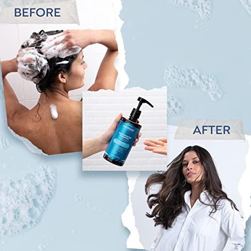 miresse MIRESSE Biotin Booster Shampoo with Keratin and Panthenol for Men & Women - Formulated For Fragile, Damaged and Brittle Hair, Clinically Proven Results on Continuous Use - 16.9 oz (500ml)