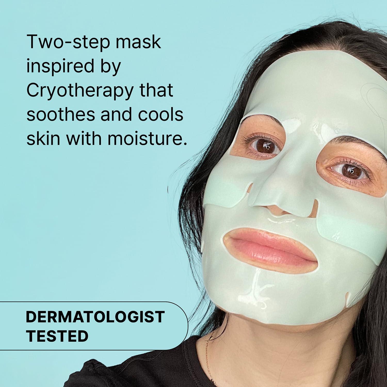 Dr.Jart+ Dr.Jart+ Cryo Rubber Soothing Face Mask | Hydrates and Reduces Redness | Korean Skin Care, 1 Pack