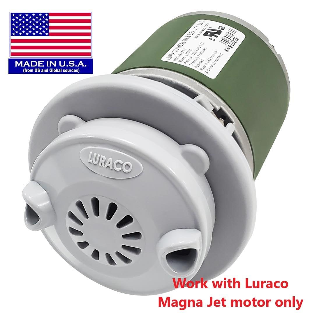 Luraco Luraco Magna Jet Head (wet-end), MADE IN USA Magnetic Jet Head for Pedicure Spa, Gray