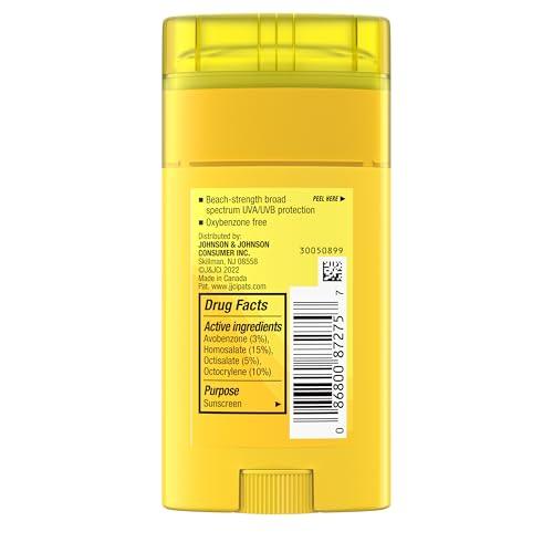 Neutrogena Neutrogena Beach Defense Water-Resistant SPF 50+ Sunscreen Stick, Broad Spectrum UVA/UVB Protection, PABA- & Oxybenzone-Free Face & Body Sunscreen Stick, Hands-Free Application, 1.5 oz