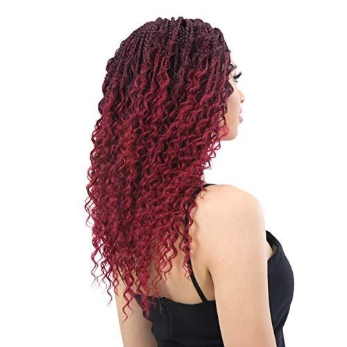 MilkyWay FreeTress Crochet Braids Boho Hippie Braid 12" (5-PACK, 2)