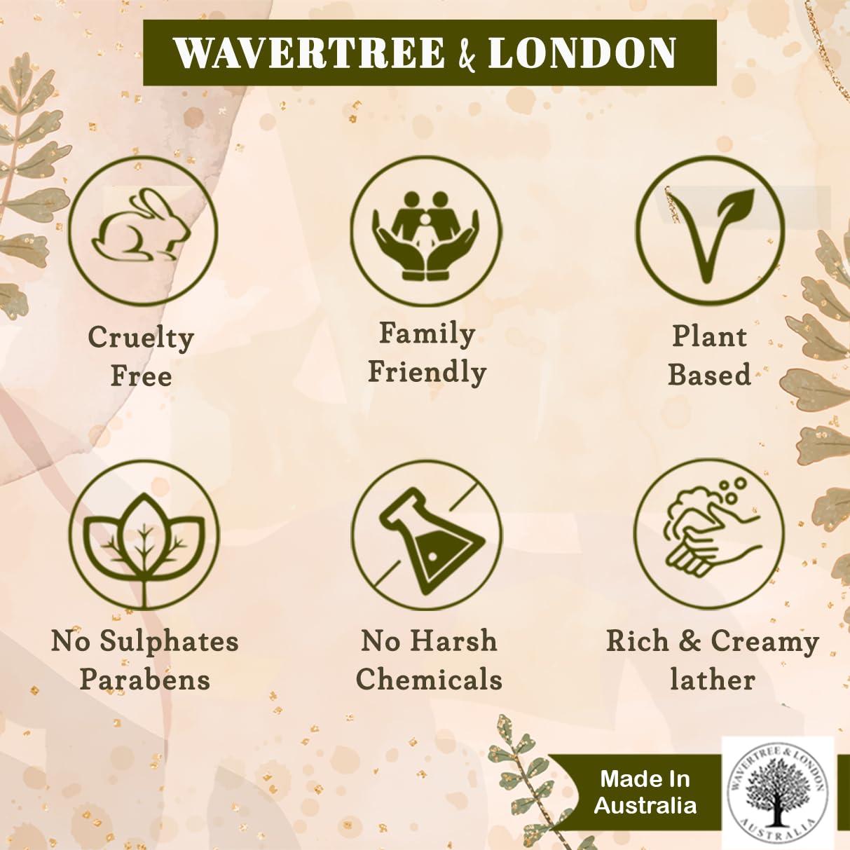 Wavertree & London Wavertree & London Assorted Fabulous Florals (8 Bars), 7oz Moisturizing Natural Soap Bars, French -Milled and enriched with Shea Butter