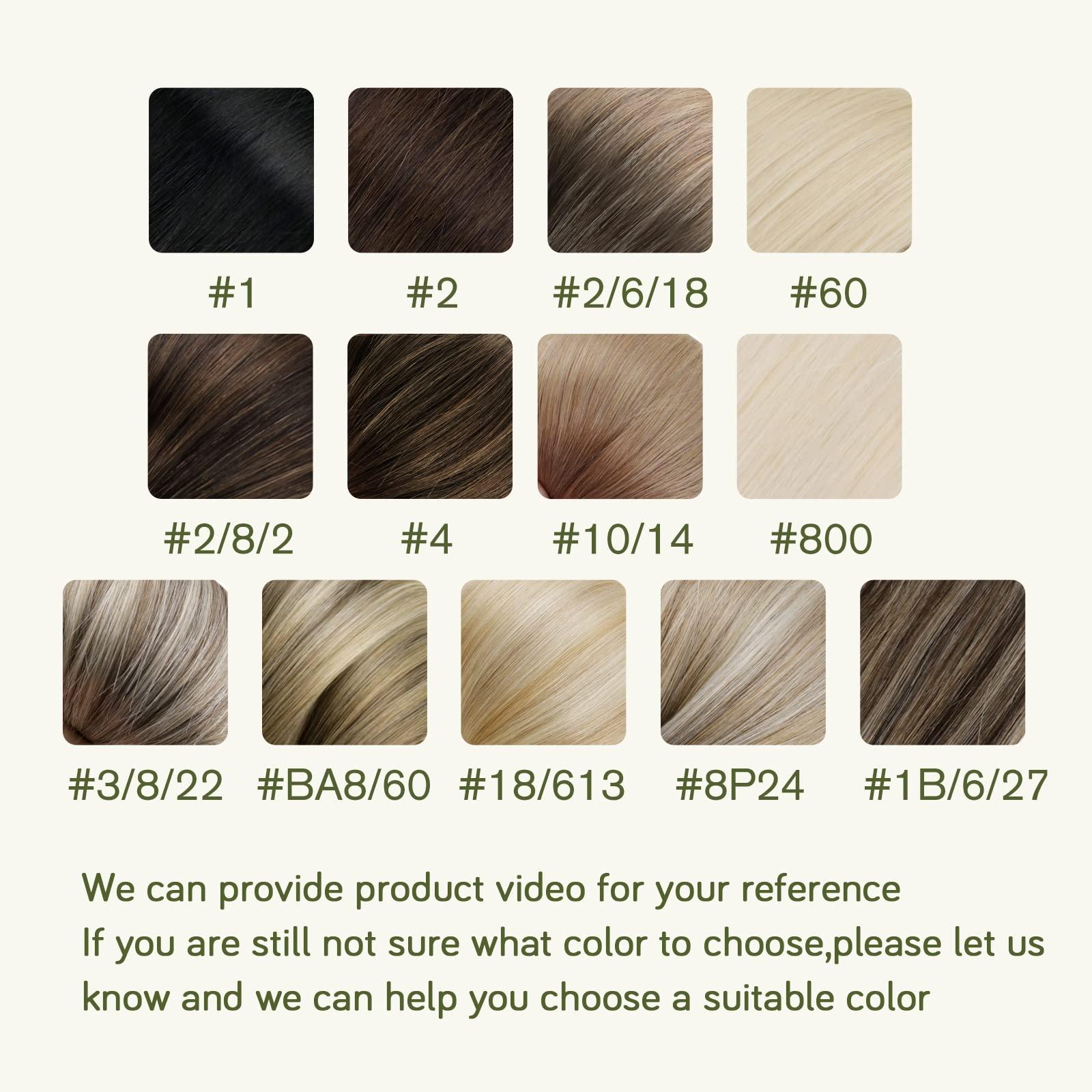 RUNATURE RUANTURE U Tip Hair Extensions Real Human Hair Ombre U Tip Hair Extensions Human Hair Balayage Dark Brown to Ash Brown Utip Keratin Hair Extensions Human Hair 14 Inch Short Hair 50g 50s