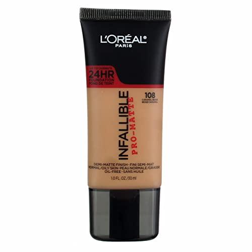 L'Oreal Paris Loreal Paris Infallible Pro Matte Caramel Beige Foundation Makeup -- 2 per case.