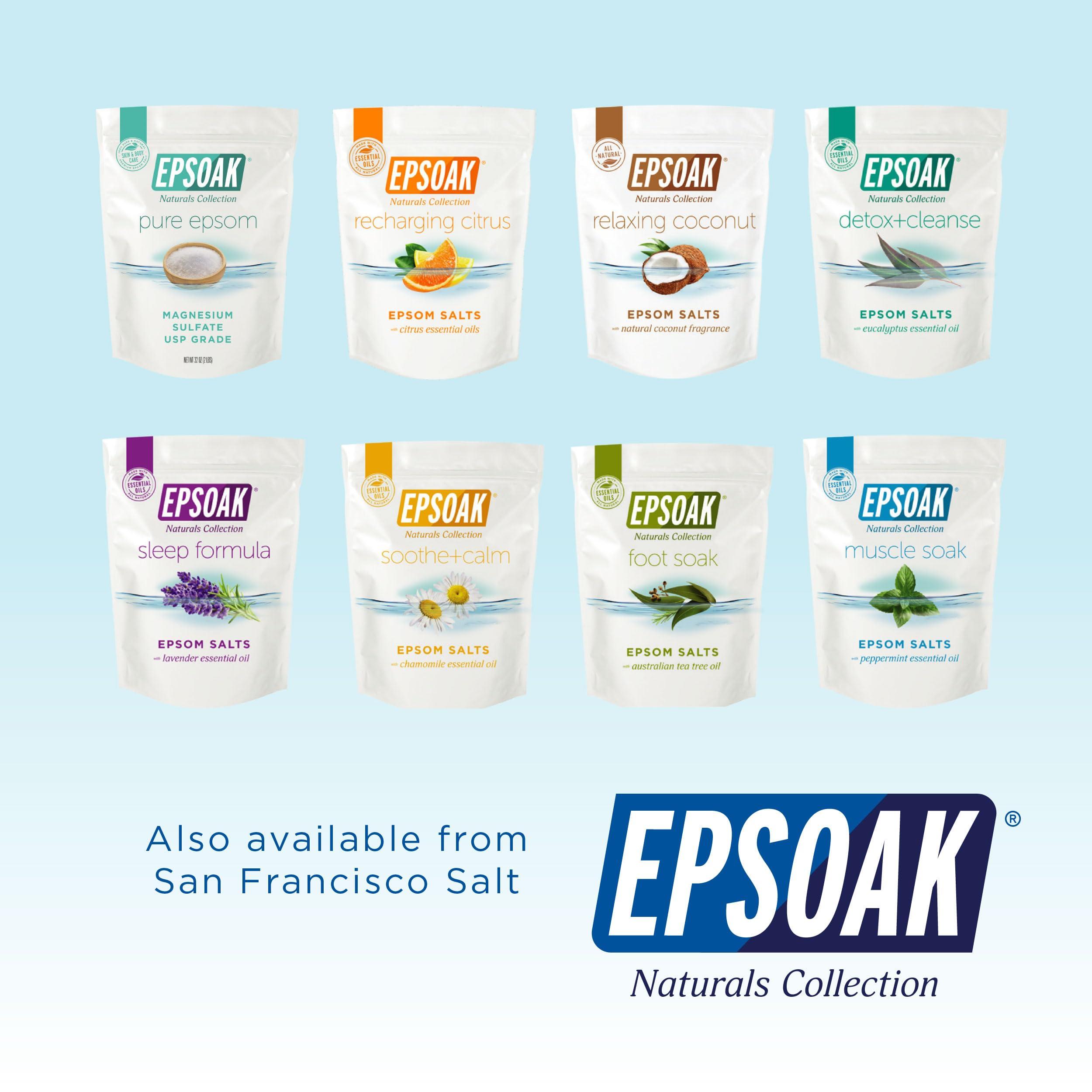 Minera Minera Dead Sea Salt, 100% Pure & Natural, 5 lbs. Fine Grain (0-1.7 mm) Bulk Bag, Easily Dissolving Dead Sea Salts for Soaking & Bathing, Skin Nourishing Fine Sea Salt, Unscented