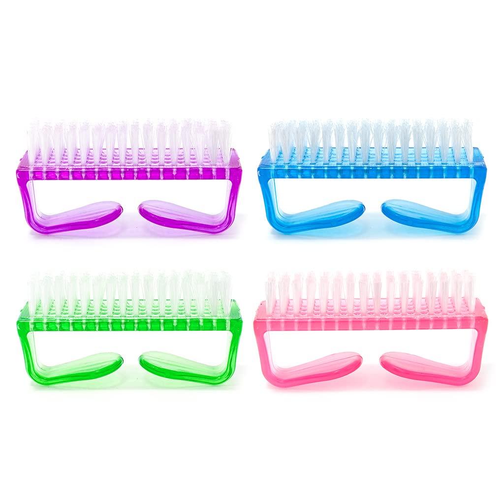 Hxyxbnhno Finger Brush Hand Fingernail Scrub Brushes Soft Stiff Bristles Scrubber Toes Brush