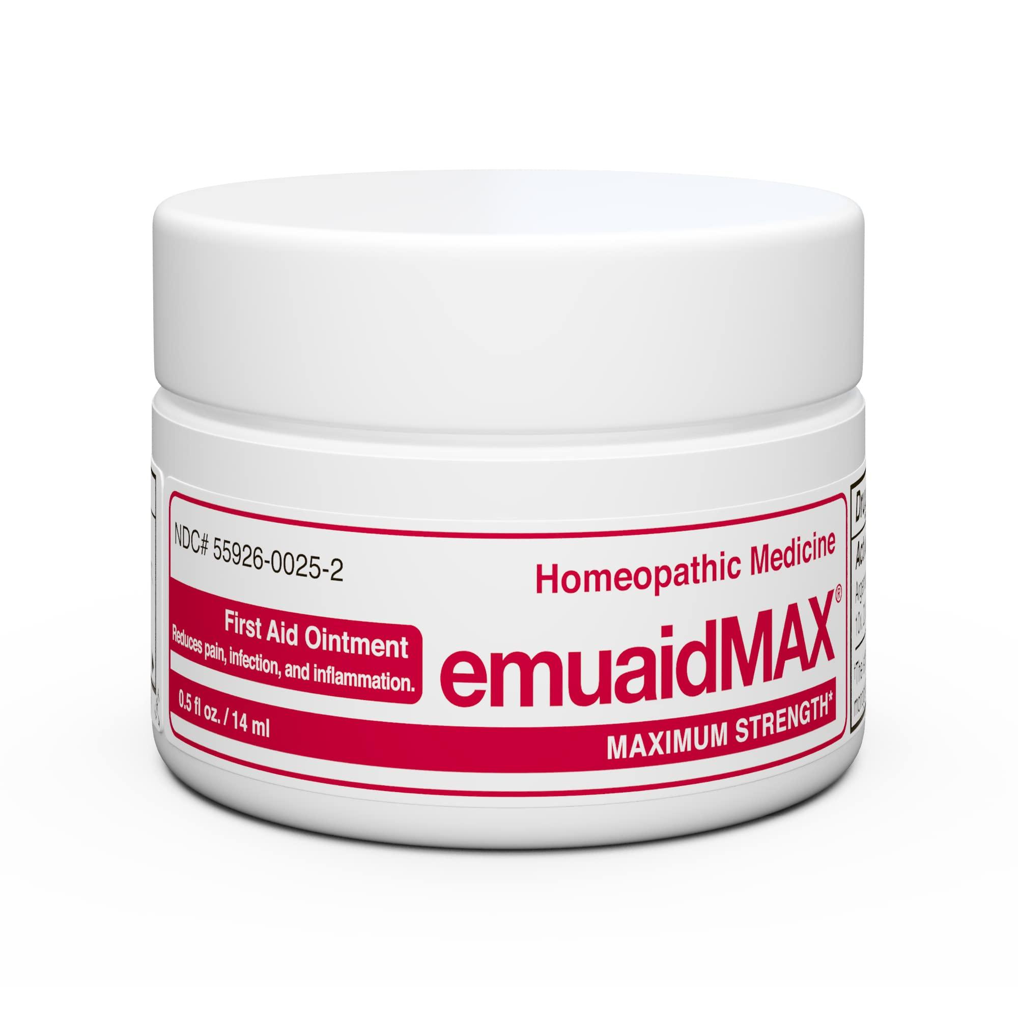 emuaid EMUAID Acne Erasing Trio, Therapeutic Moisture Bar, Overnight Acne Treatment, and EMUAIDMAX First Aid Ointment, Calms Cystic Acne, Reduces Acne Scars, Spots, and Blackheads Overnight