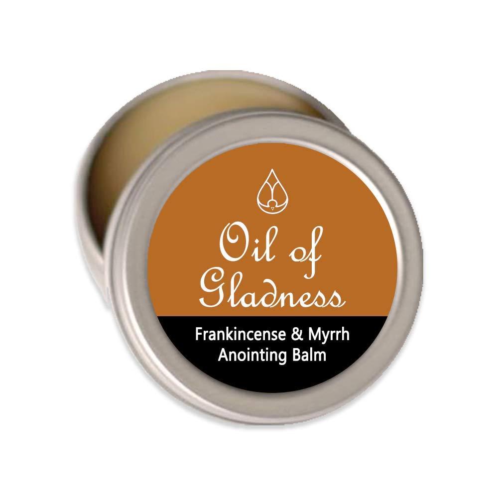 Oil of Gladness Oil of Gladness Anointing Oil Frankincense and Myrrh Solid Balm