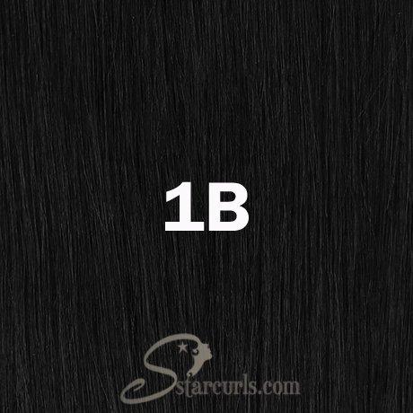Harlem 125 HARLEM 125 GO GO MASTER WIG - 100% HUMAN HAIR (GM905) (1B-OFF BLACK)