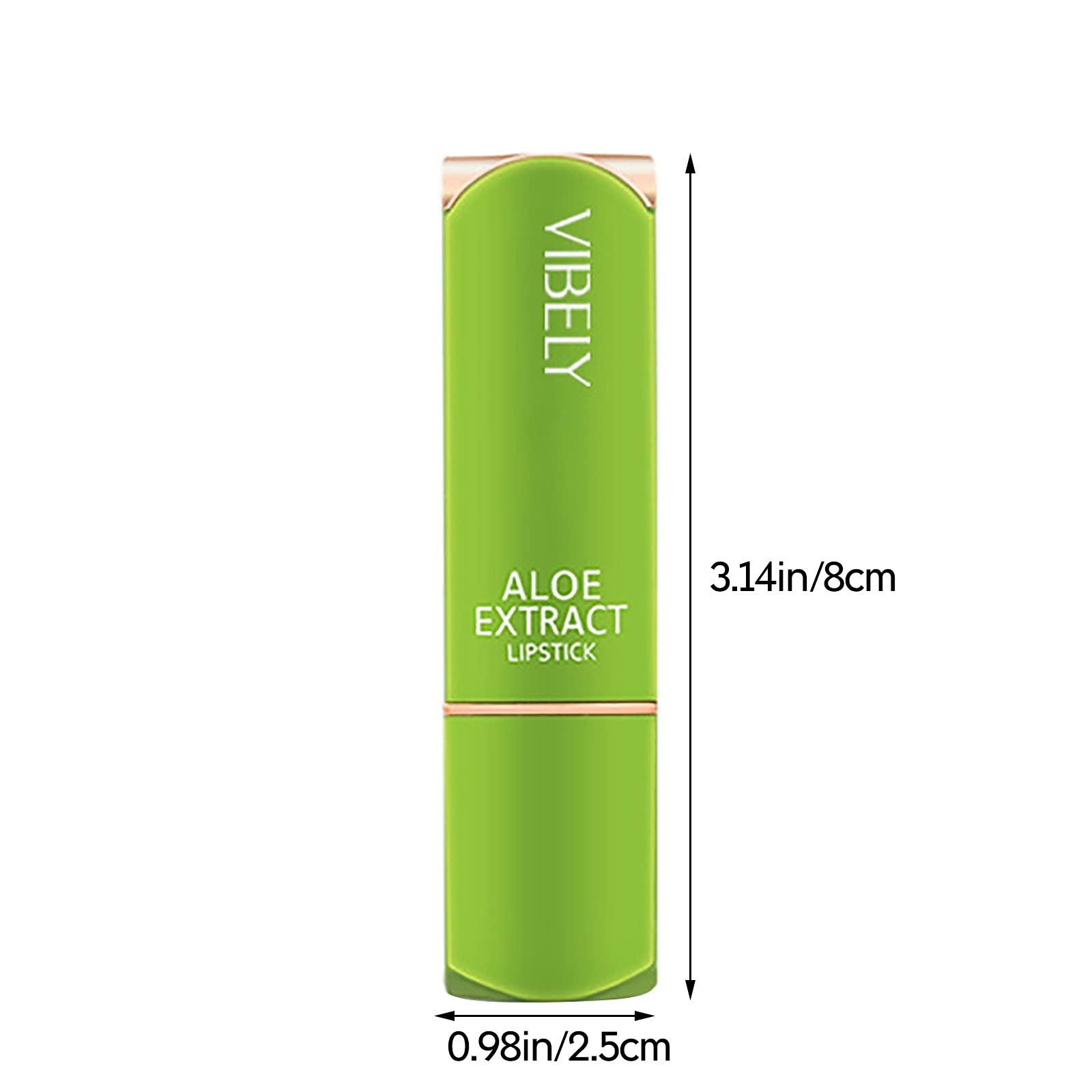 Xiahium Aloe Jelly Lipstick Color Changing Lipstick Moisturizing Nourishing Hydrating Waterproof Magic Tinted Lip Gloss