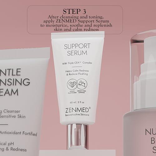 ZENMED ZENMED Hydrating Support Serum for Face - Serum for Face | Anti-Aging Facial Serum with Collagen - Face Serum for Women - 2 oz.