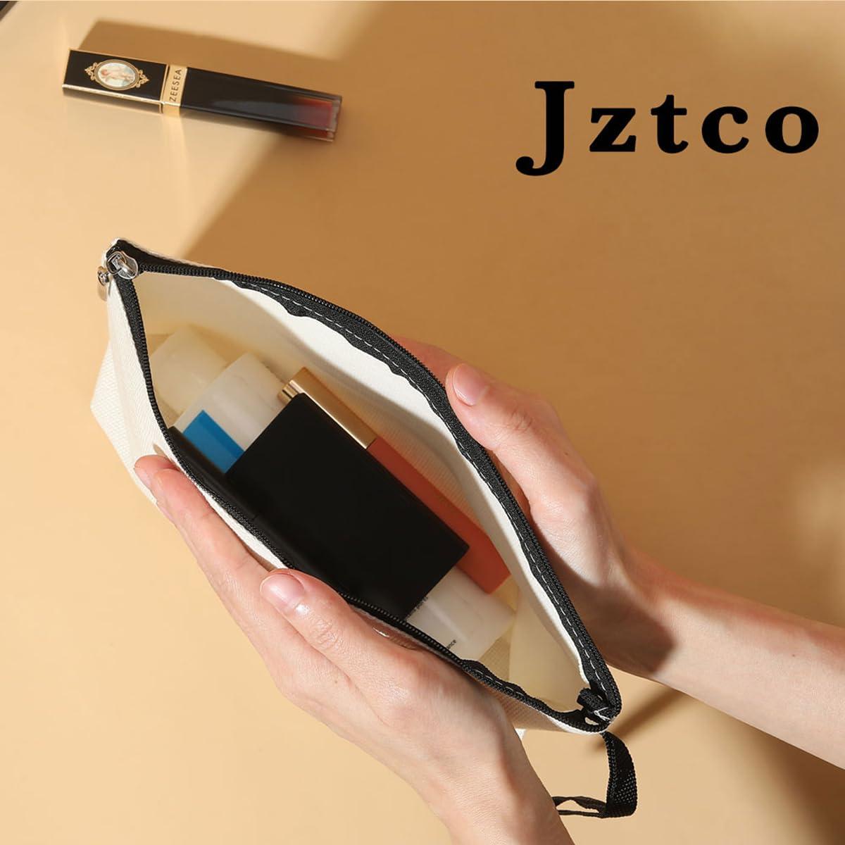 Jztco Inspirational Quotes Positive Cosmetic Bag Makeup Bag for Birthday Graduation Motivational Gifts for Women Daughter Teen Girls Affirmation Appreciation Retirement Gifts Travel Bag Friendship Gifts