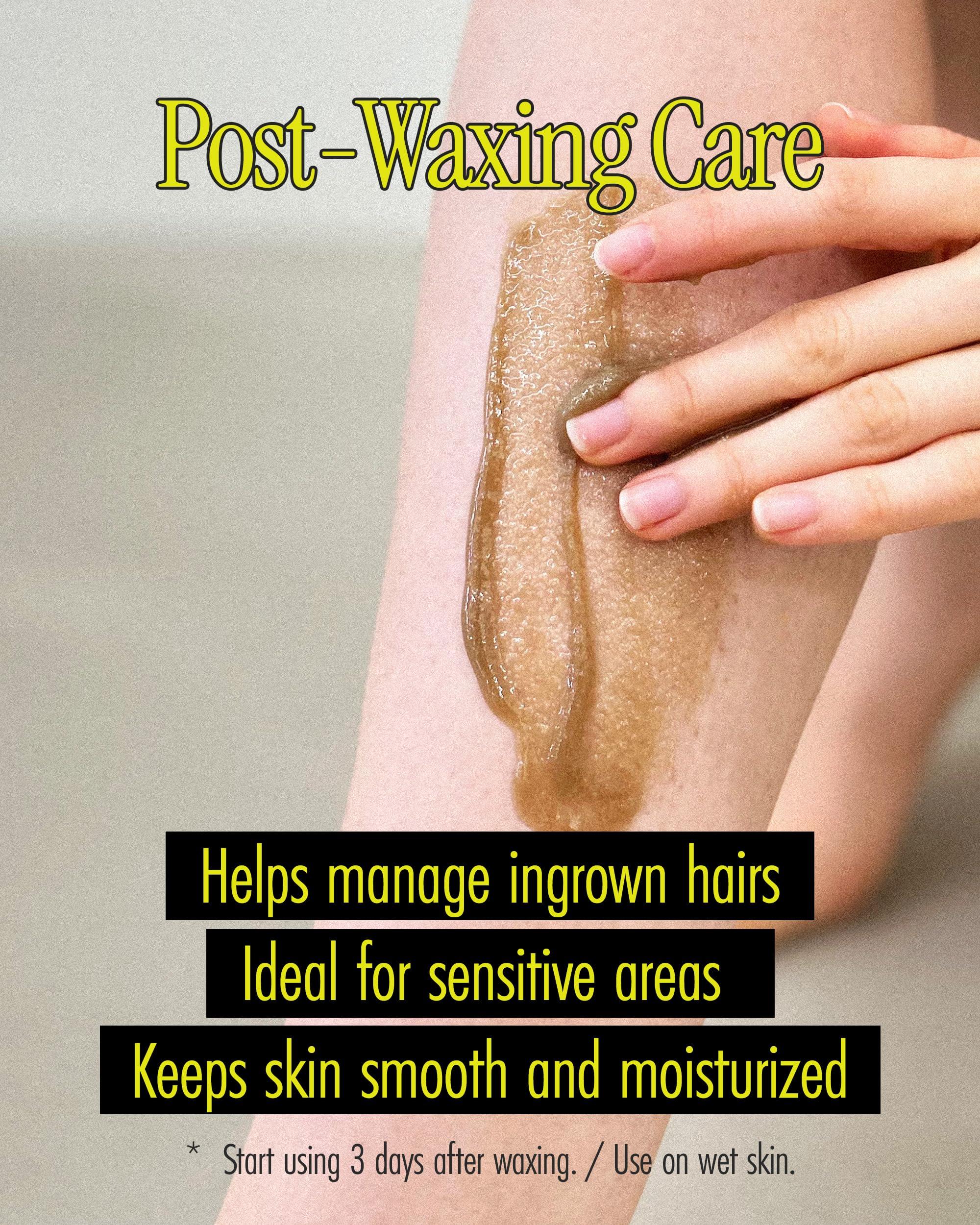 BRMUD BRMUD Relief Mud Secret Body Scrub | Korean Body Wash Scrub Exfoliator for Ingrown Hair & Razor Bumps | After Waxing Care Feminine Wash w/Brown Sugar | Body Wash for Sensitive Skin (6.34 fl oz)