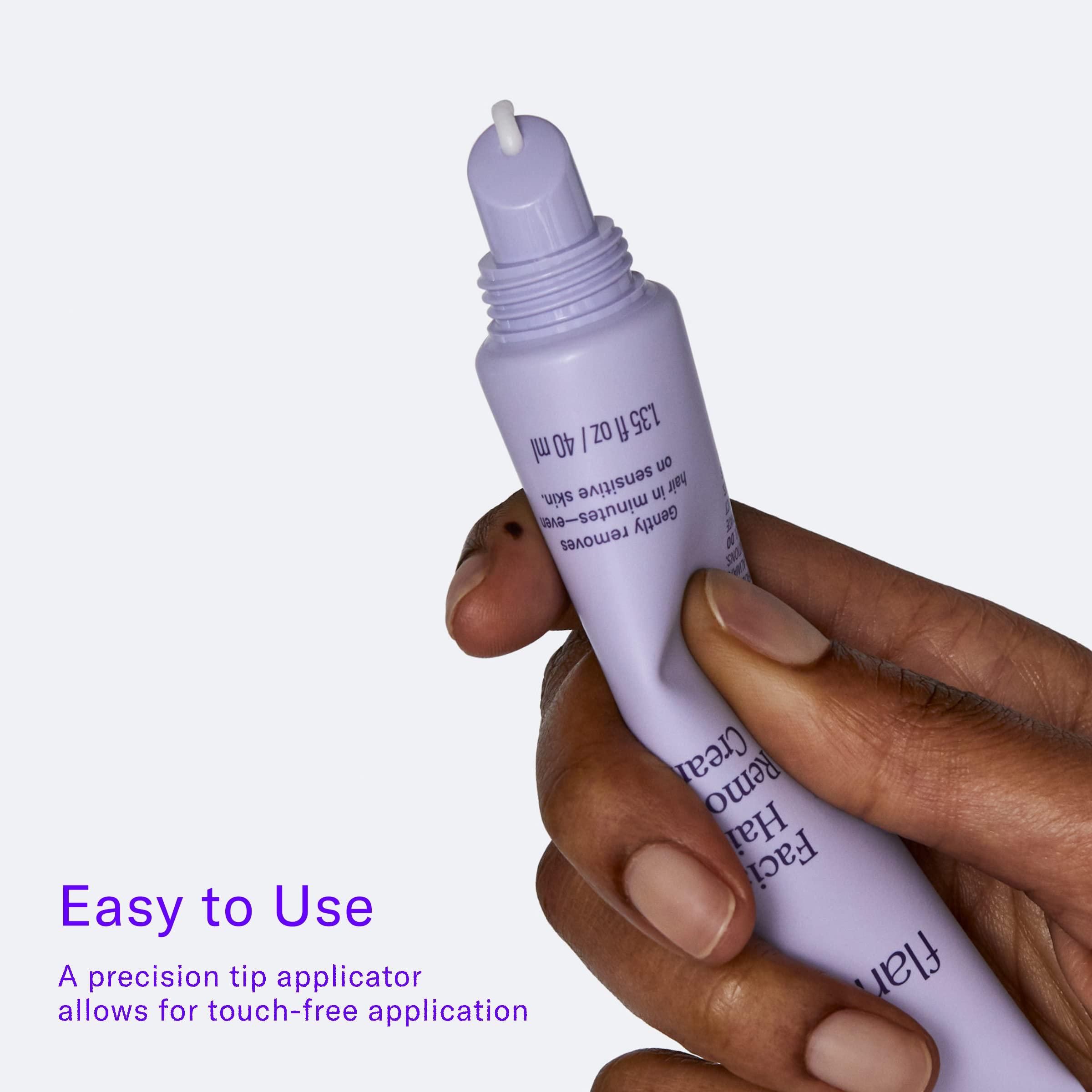 Flamingo Flamingo Facial Hair Removal Cream - 1.35 fl oz - Pack of 2 - Gentle Formula - Safe for Sensitive Skin