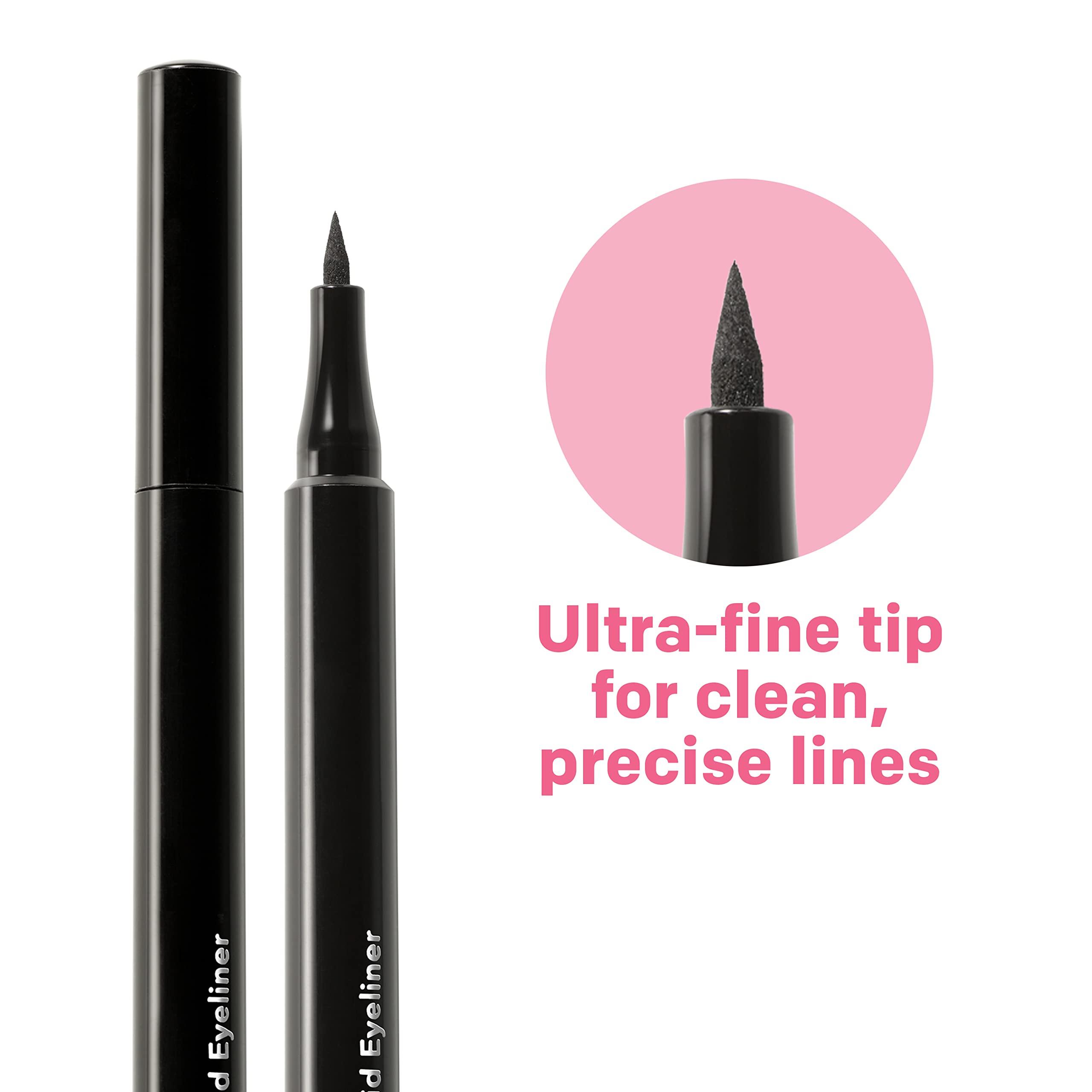 Almay Almay Conditioning Liquid Eyeliner, Longwearing, Waterproof, Hydrating, 30 Navy, 0.03 fl oz.