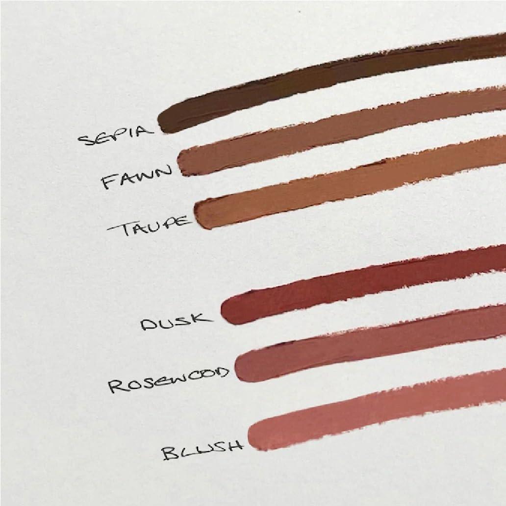 NAPH NAPH R.E.F.Y Lip Sculpt Lip Liner and Setter (Size Liner 0.01 oz / 0.32 g, Setter 0.14 oz / 4 mL) (Blush - light, neutral pink)