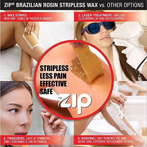 Zip Zip Wax Hot Wax Hair Remover 7 Oz by ZIP