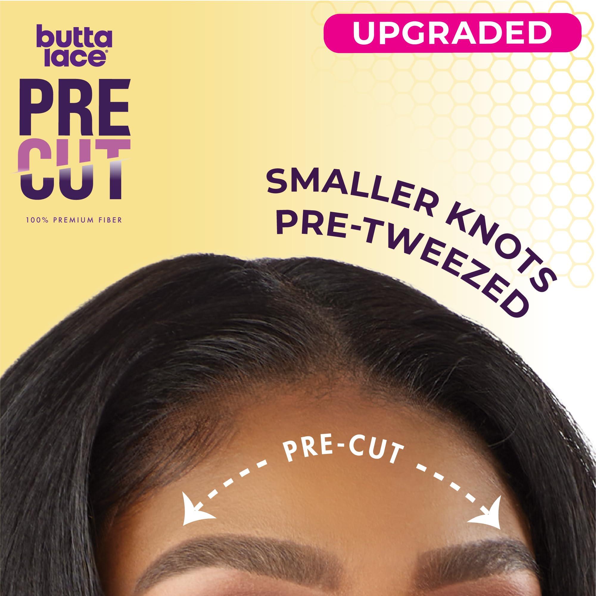 Sensationnel Sensationnel Butta lace precut wigs - unit 1 glueless extra wide 5 inch deep parting synthetic pre tweezed smaller knot hairline (SH/HONEY)