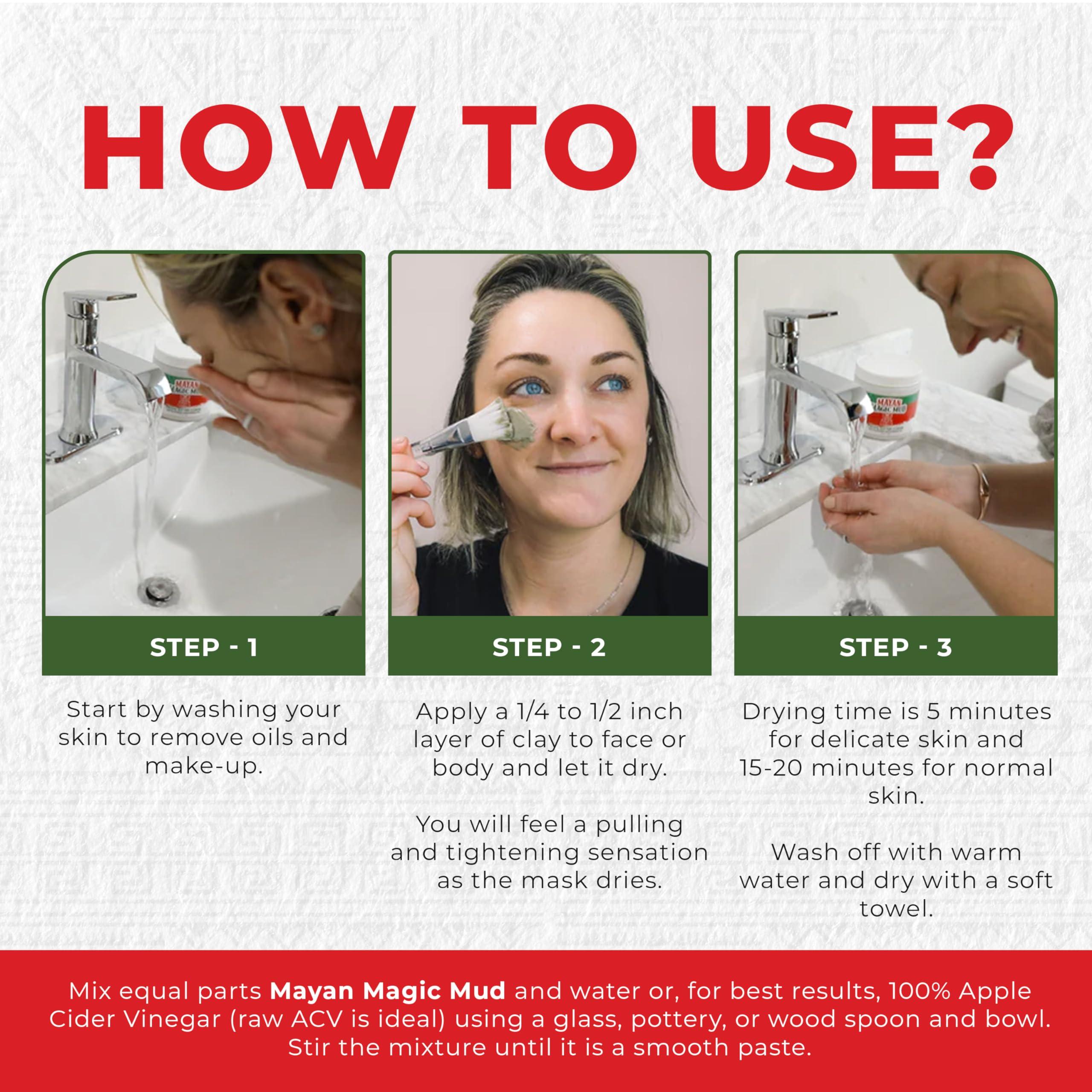 Mayan Magic Mud Mayan Magic Mud Powerful Deep Pore Cleansing Clay 8.0oz Strawberry Margarita