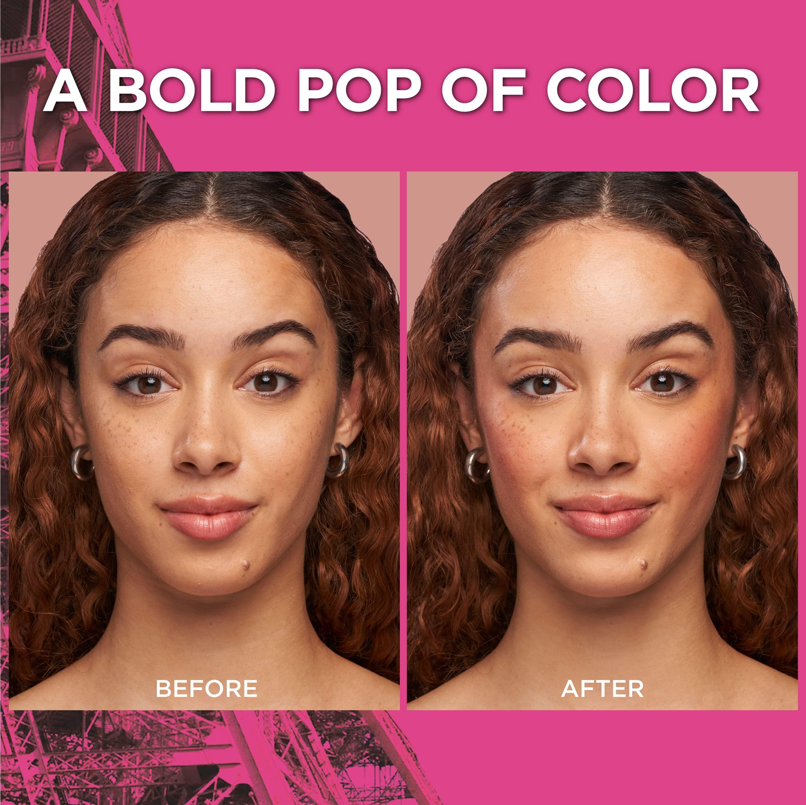 L’Oréal Paris L'Oreal Paris Infallible Up to 24H Fresh Wear Soft Matte Blush, Blendable, Long-Lasting and Waterproof Cheek Make Up, Confident Pink 10, 0.31 Oz