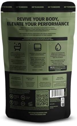 Coach Soak 3 Pack Bundle: Coach Soak Recovery Bath Soak, Epsom Salt Bulk, Bath Salts Bulk, 3 Pack Bundle, Total of 9 Pounds (Eucalyptus, Lavender, Citrus)