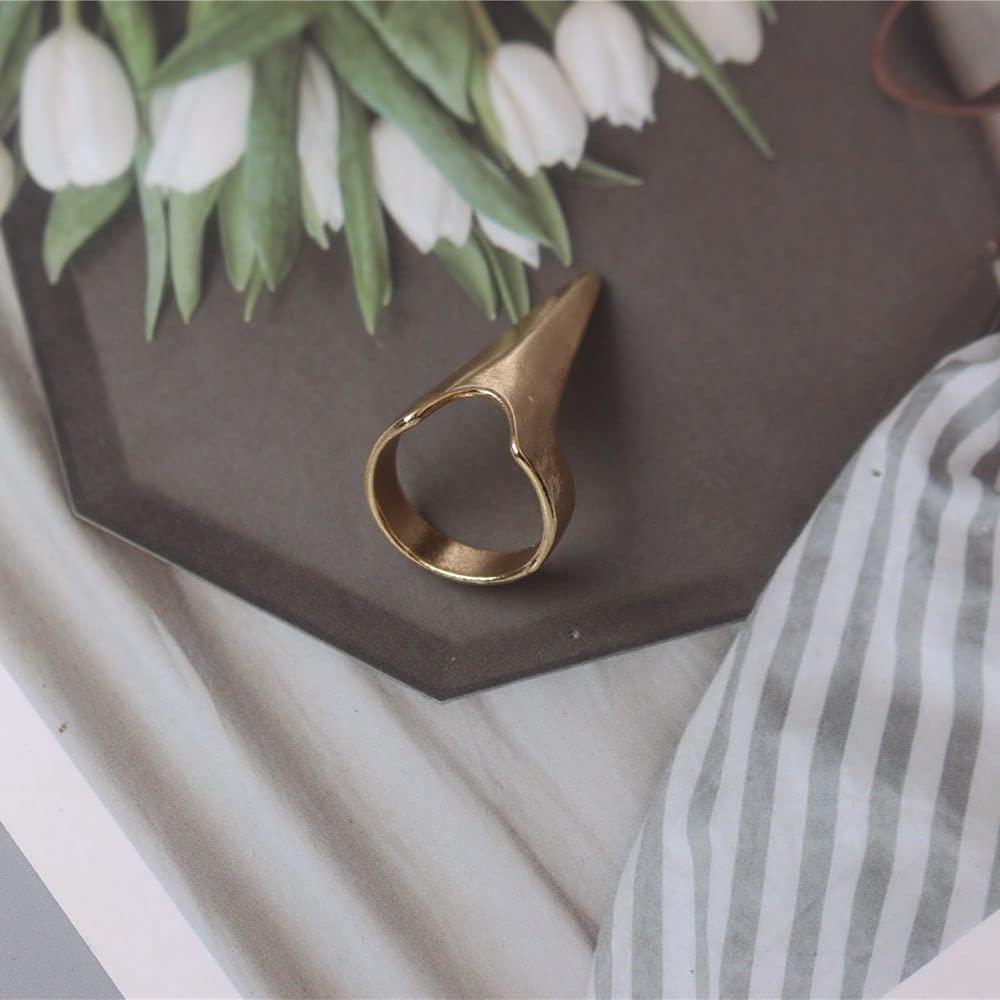 FGHUK 5PCS Finger Claws Cosplay Claws Rings,Punk Rock Nail Finger Armor Gothic Talon Nail Fingertip Claw,Hair Parting Selecting Sectioning Tool(Silver)