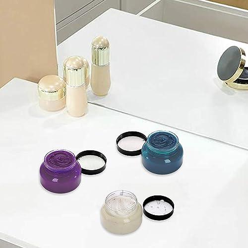 Merkaunis 30 Pack Clear Body Scrub Jars 8oz Clear Plastic Jars with Lids Sugar Scrub Containers Empty Refillable Containers Round Low Profile Samples Jars for Makeup, Body Butter, Creams, Travel Storage