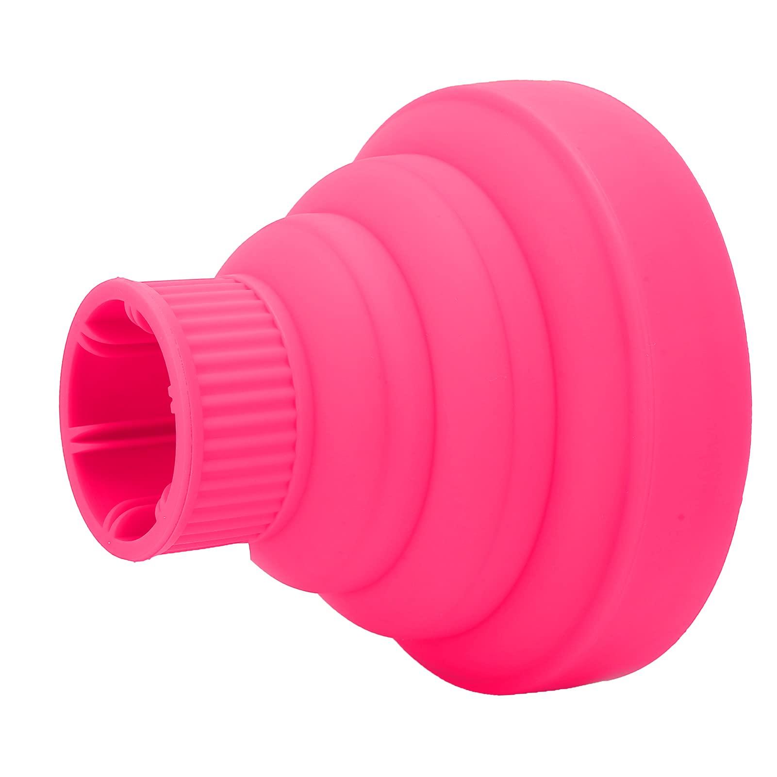 ANGGREK Diffuser Hair Dryer Curly Hair, Silicone Diffuser Attachment Universal Hair Dryer Diffuser Portable Travel Folding Hair Blow Dryer Diffuser Defuser Hairdryer()
