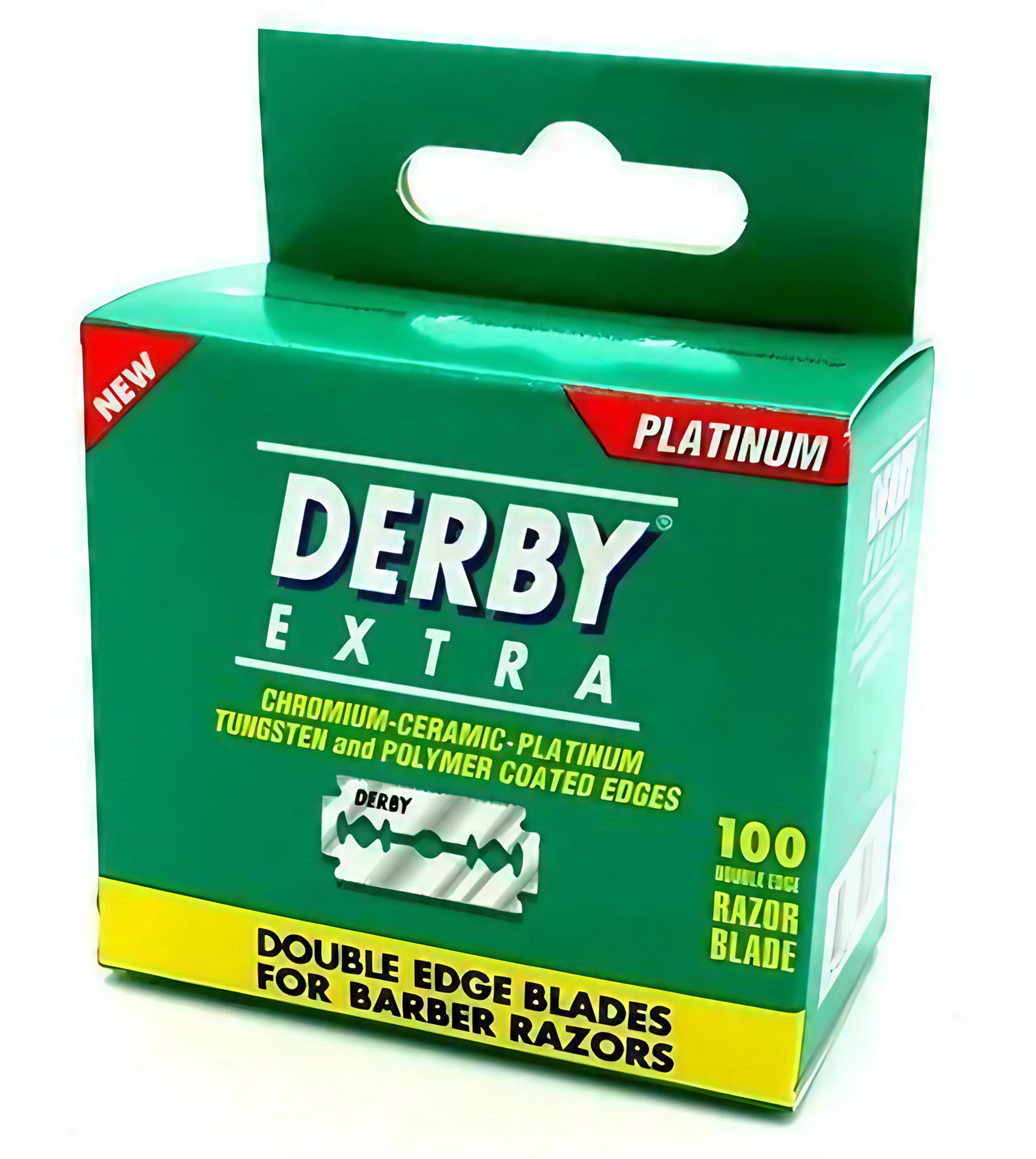 Derby Derby Extra Double Edge Safety Razor Blades - Pack of 100 Blades