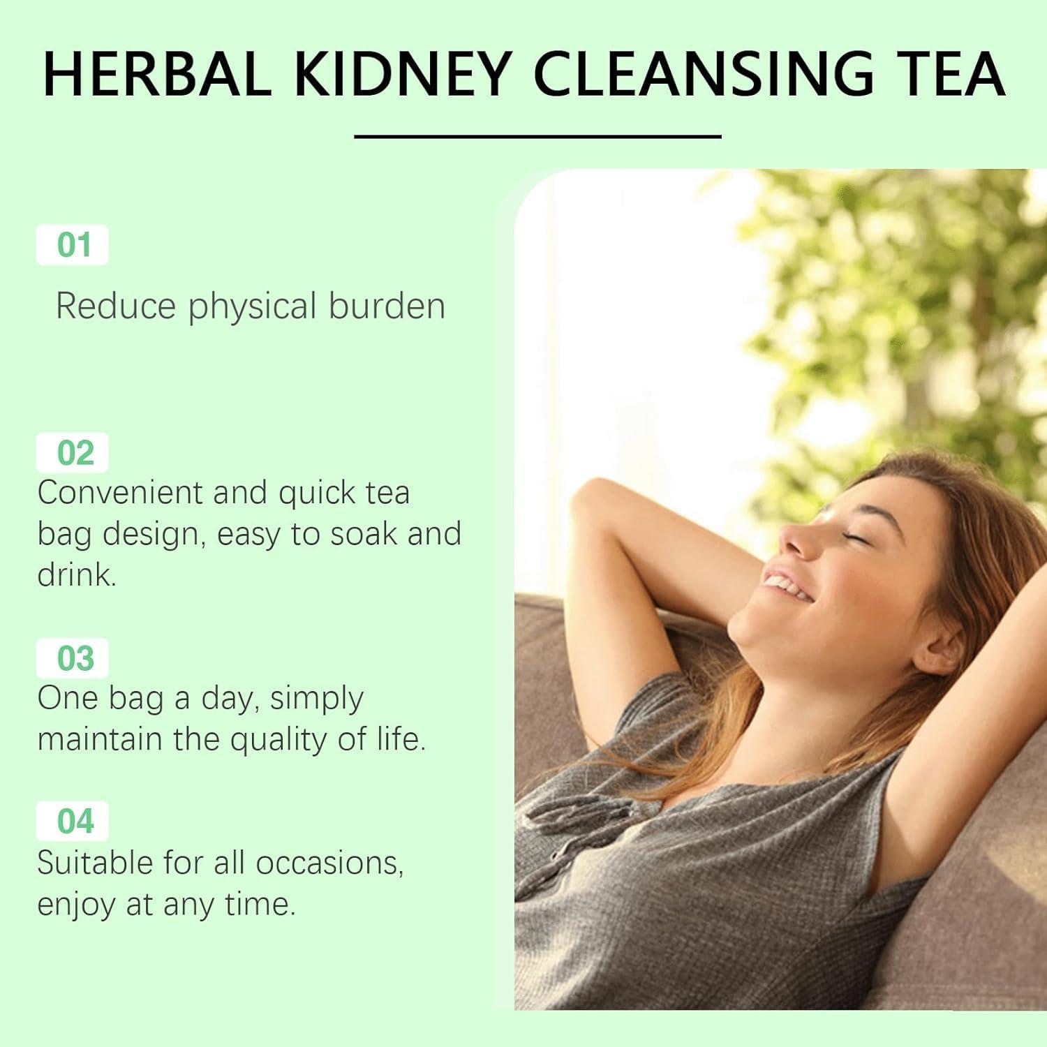 Generic Healthy Organic Kidney Cleansing Tea, Kidney Cleansing Tea, Herbal Kidney Cleansing Tea Body Treatment, Chinese Kidney Cleanse Tea for Men, Chinese Kidney Cleanse Tea, 20 Bags/Box (1pcs)
