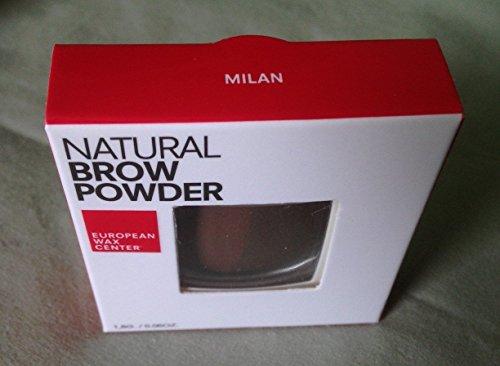 European Wax Center NATURAL BROW POWDER - MILAN (0.06OZ / 1.8G) by EUROPEAN WAX CENTER
