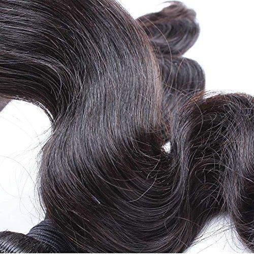 sent hair Sent Hair Remy Brazilian Virgin Hair Body Weave Wave Human Hair Bundles 1 Bundle Natural Color 20 inch