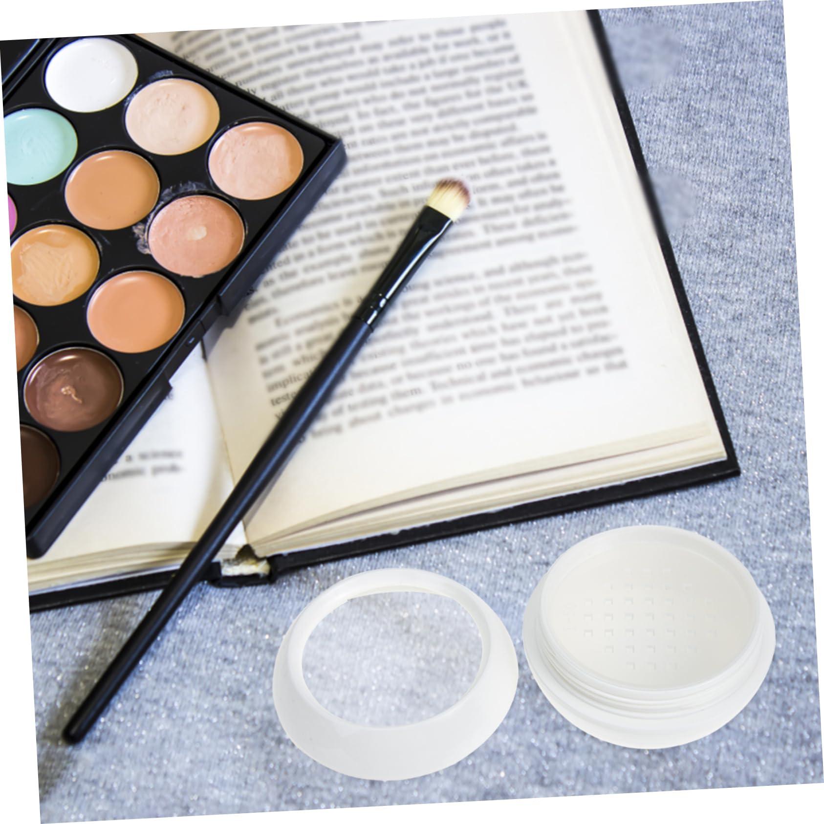 Mikinona Mikinona Portable Empty Loose Powder Container for Makeup 50g Talcum Powder Box for Women Ideal for Travel and Daily Use No Puff Included