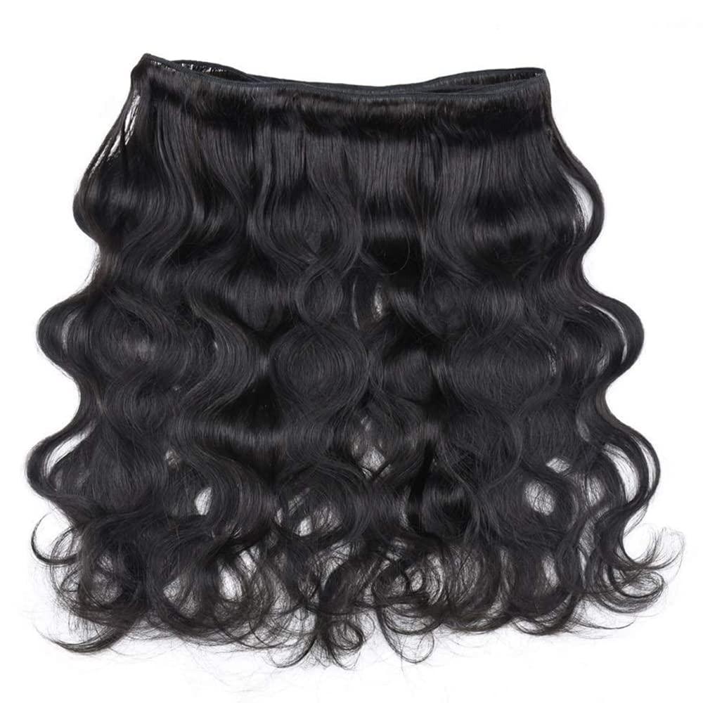Mrladgo Mrladgo Body Wave Bundles Human Hair 16 18 20 Inch Brazilian Virgin Human Hair Bundles Body Wave 3 Bundles 100% Unprocessed Weave Bundles Human Hair
