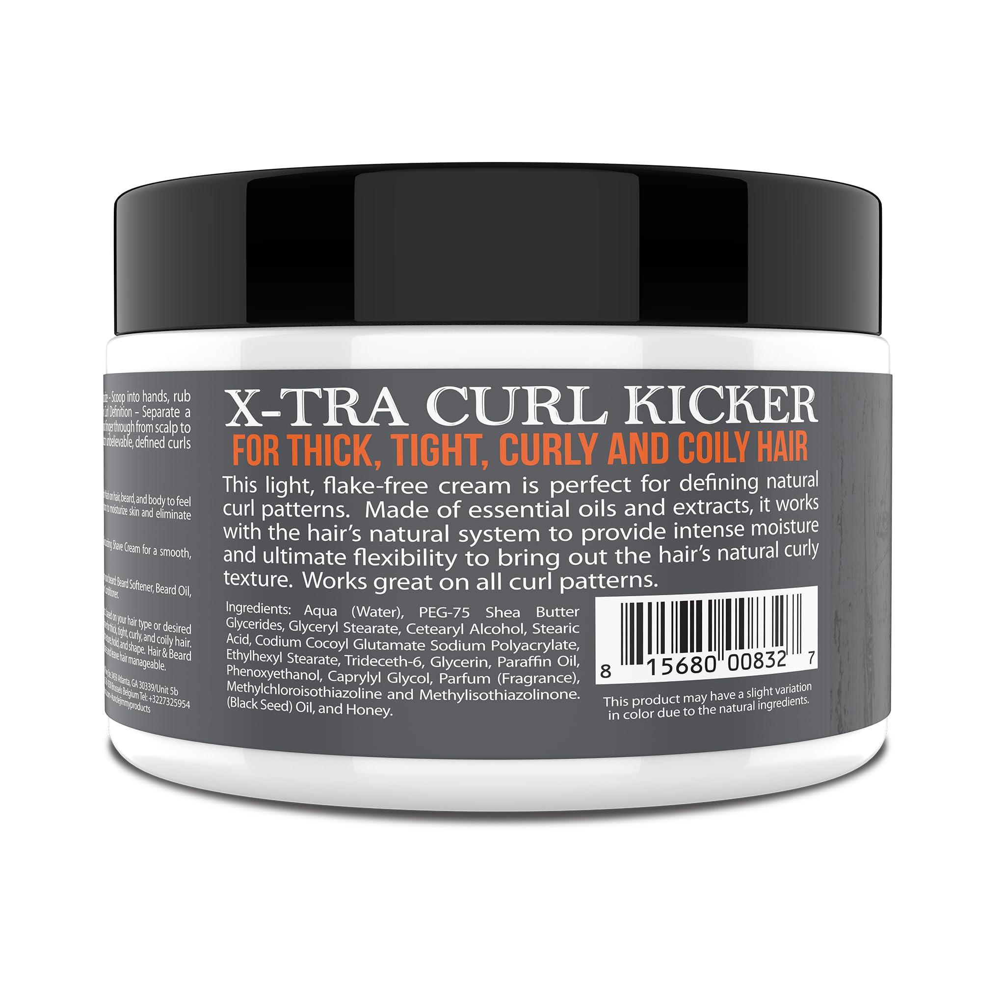 Uncle Jimmy Uncle Jimmy Thick, Tight Curly, and Kinky Mens Hair Regimen