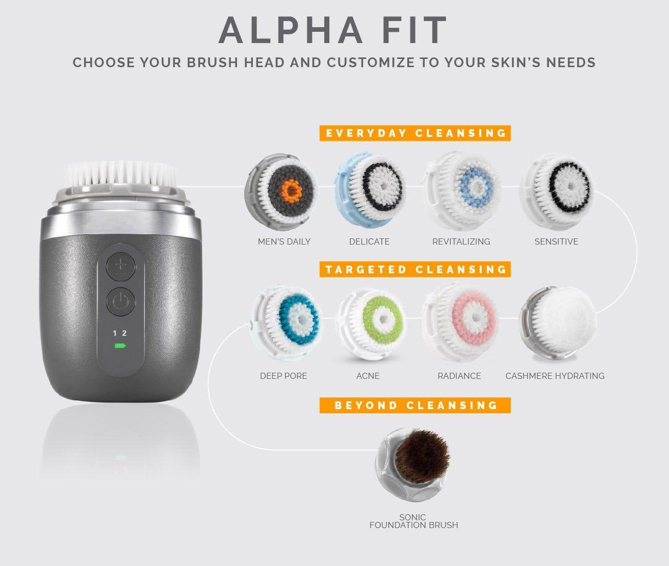 Clarsonic Clarsonic Alpha FIT Men\'s Sonic Facial Skin Cleansing Brush System
