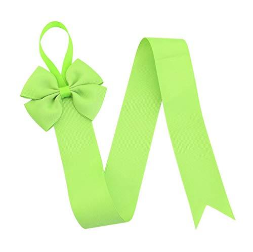 Elandy 12PCS Ribbon Hair Bow Holder Organizer Hair Accessories Storage Organizer Headband Hair Clips Display Hanger Hanging Tools for Women Girls