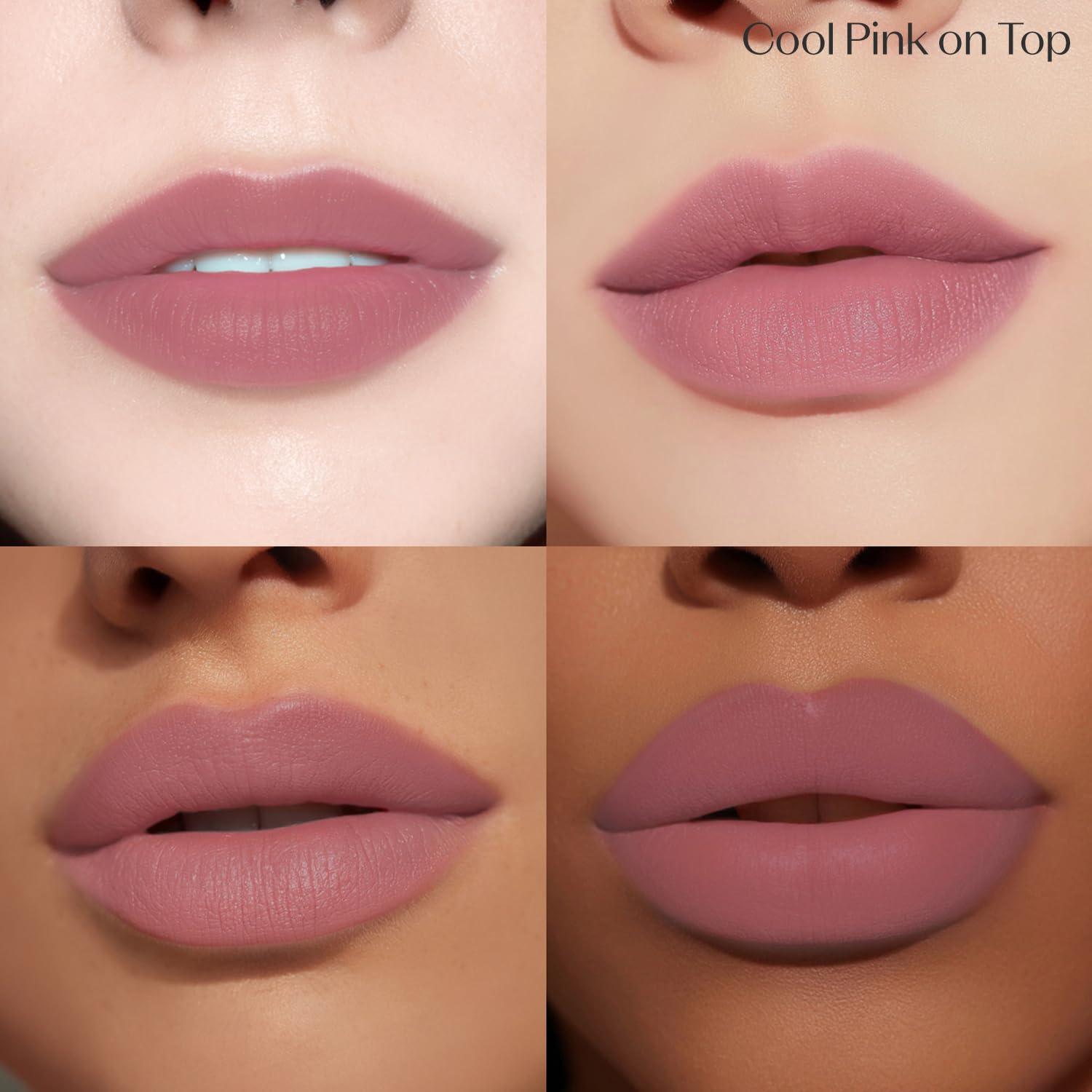 ETUDE ETUDE Fixing Tint #18 Cool Pink on Top | Long Lasting High Pigmented Liquid Lipstick | Waterproof Lightweight Matte Finish Lip Stain | Full Coverage | Korean Makeup, Kbeauty, Perfect for Gift