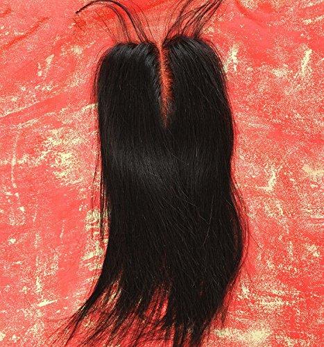 2018 Popular 8A Mid Part Brazilian Virgin Remy Weave Hair Human Bundles With Lace Closure Straight Natural Color 18 closure 24 24 26 weft
