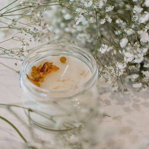 Liberty Leather 3oz Straight Sided Glass Jar with White Metal Cap - 24 Pack - Clear Glass Jar with Lids for Home and Office Use - Food Storage Containers for Preserves, Herbs, Spices, and More (3oz, 24 Pack)